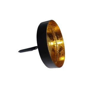 Antique T Light Bougeoir avec Bâton Noir/Or Finition Fer À La Main pour La Décoration De La Maison De Noël Disponible En Vrac En Gros - Product Image 1