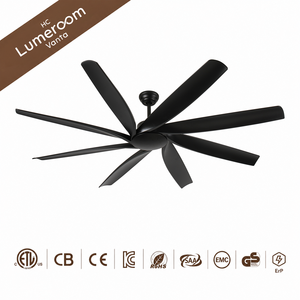 72 Inch Large Industrial Ceiling <b>Fan</b> No Light with <b>Remote</b>, Quiet Reversible DC Motor Ceiling <b>Fan</b> for Garage Patio Living Room - Product Image 5