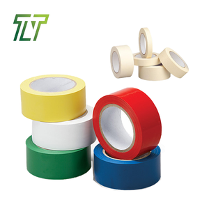 Cinta transparente de PVC resistente a la temperatura para manualidades, lote de existencias, cinta de sellado de embalaje transparente, acrílico de fusión en caliente activado por agua - Product Image 5