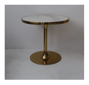 Mesa auxiliar moderna de metal de mármol para muebles para el hogar sala de estar mesa de centro almacenamiento decorativo Fabricante Mayorista exportador - Product Image 5