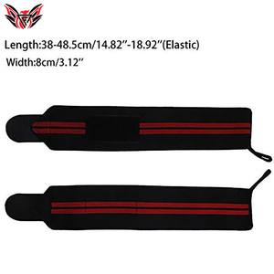 Muñequeras de tela suave elásticas personalizadas para boxeo con soporte elástico para manos y muñecas para Muay Thai - Product Image 3