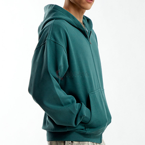 เสื้อฮู้ดทรงโอเวอร์ไซส์แบบ500GSM ผ้าคอตตอนผ้าขนแปรงเทอร์รี่ผ้าเกล็ดปลา - Product Image 3