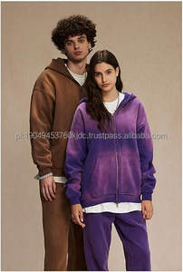 Sweat-shirt à capuche zippé pour femme, manches longues, épaules tombantes, ample, vêtement d'extérieur - Product Image 2