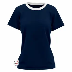 Ladies Shirts Stock 2023 Black White Colors Latest Half sleeve T-Shirts2023 Made In Pakistan Half Sleeve T-Shirts For Women