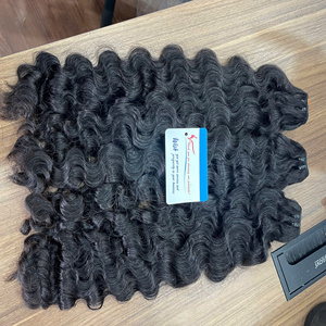 2025 grande vente cheveux crus cuticule aligné vapeur birman Extensions de cheveux bouclés direct prix usine livraison directe - Product Image 2