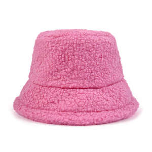 Sombrero de Pescador para Mujer SIDDIQUI HOSINEX 2024, de Piel Sintética, Laminado, Informal, de Felpa Teñida, sin Costuras, Lavado, Cálido para Invierno, con Lazo - Product Image 6