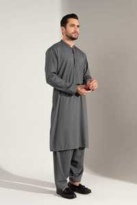 Shalwar Kameez à la mode pour hommes mariage Kurta Designer Costumes Panjabi pour hommes - Product Image 2