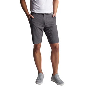 Pantalones cortos de gimnasio transpirables de nailon de LICRA de diseñador para hombre, pantalones cortos deportivos de entrenamiento de patrón sólido para entrenamiento - Product Image 1