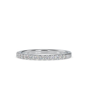 แหวนหมั้นเพชรเม็ดเงินแท้สำหรับผู้หญิง100% แหวนหมั้นแฟนซี - Product Image 3