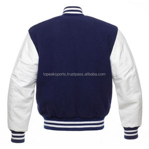 Blouson universitaire OEM 2026 en laine noire avec manches en cuir orange pour homme – 100 % haute qualité, faible MOQ, personnalisable, chauffant - Product Image 6