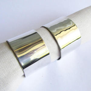 Anillo para servilletas de acero inoxidable, accesorio para vajilla, precio barato, anillo para servilletas de diseño antiguo - Product Image 5