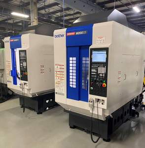 Centre d'usinage CNC de pointe – Brother SPEEDIO S500X2 avec BT30 haute vitesse, idéal pour la fabrication de pièces de précision - Product Image 1