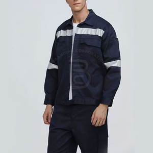 Uniformes de trabajo de servicio OEM, ropa de seguridad de manga larga, MOQ bajo, ropa de trabajo de construcción transpirable, uniformes hechos en Pakistán - Product Image 6