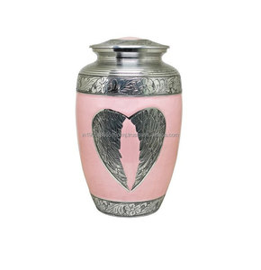 Wholesale Wings Engraved Brass Cremation Urn <b>for</b> Human & Adult <b>Ashes</b> Metal Cremation & <b>Keepsake</b> Memorial Cremation Urns Supplier - Product Image 5