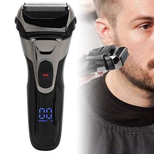 Rasoir électrique portable pour homme, étanche IPX7, à 3 lames oscillantes, avec chargement USB, pour utilisation en camping-car, tondeuse à barbe - Product Image 2