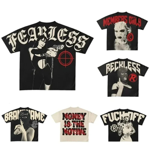 2025 Summerdesigner t-shirt Y2K Hip Hop femmes hommes été ample mode chemise décontractée vêtements de luxe rue haute qualité unisexe - Product Image 3