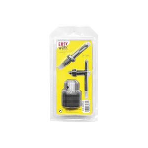 Pack de 6 mandrins de perceuse Easy Work 1,5-13 mm avec adaptateur SDS, pratique pour le travail - Product Image 2
