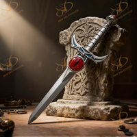 Épée d'anime, lame d'arme, accessoire de cosplay, épée tendance, 12-14 ans