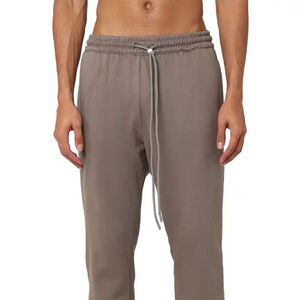 Pantalons de survêtement à taille haute tendance et très vendus pour hommes, en molleton français, avec boutons-pression, streetwear, pantalon ample pour hommes, pantalon évasé 2026 - Product Image 6