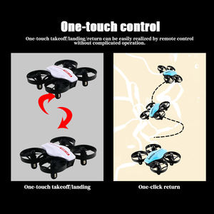 Pesawat RC 4-Axis S15H 2.4Ghz Remote Control Mainan Anak Fungsi Satu-Klik Mini Drone Lipat Mainan RC Hobi Terbang Anak Hadiah - Product Image 5