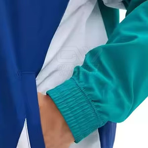 Cómodos trajes cortavientos con cremallera a granel, chándales ligeros para correr para hombres hechos en Pakistán - Product Image 6