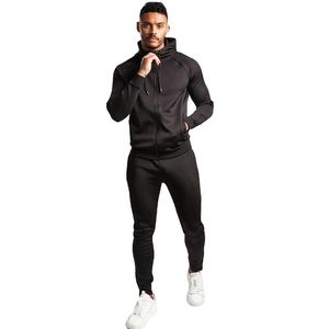 Conjuntos Deportivos Personalizados de Última Moda para Hombre, 100% Algodón, Felpa, Ropa de Entrenamiento, Conjunto Deportivo Holgado - Product Image 3
