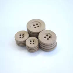 Hot Selling Shirt <b>Buttons</b> size 20mm for Clothing Rice Husk Resin <b>Button</b> Use for Product like Men's <b>Button</b> T-shirts Polo - Product Image 2