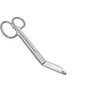 Tijeras de vendaje Lister de acero inoxidable de 5,5 ", tijeras de Enfermería Médica de primeros auxilios, fuente de alimentación Manual - Product Image 3