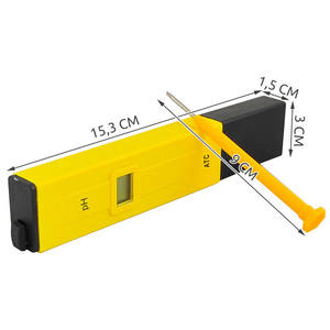Testeur de pH portable en plastique, mesureur d'acidité de l'eau pour piscines, OEM et ODM pris en charge - Product Image 3