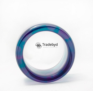 Brazaletes de resina Glam para colecciones de joyería de estilo lujoso de Tradebyd - Product Image 4