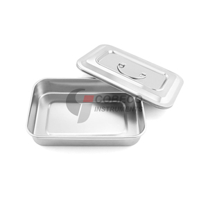 Bandejas Quirúrgicas con Fondo de Malla, Diseño de Drenaje Mejorado, Acero Inoxidable para un Flujo de Líquidos y Sangre Eficiente, Esterilización - Product Image 5
