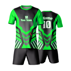 2024 personnalisé de haute qualité hommes vêtements de Football ensemble vente chaude Sublimation Football uniforme chemise et court pour adultes - Product Image 5