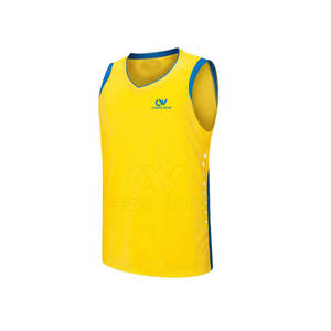 Conjuntos cómodos de uniformes de voleibol para hombres-Diseño de impresión Secado rápido 100% Poliéster Ropa deportiva de alta calidad - Product Image 3