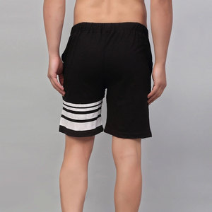 Custom Logo Men's Summer Casual Shorts High Waist Drawstring Closure Eco-Friendly Polyester Canvas Quick Dry Solid Pattern - Product Image 4