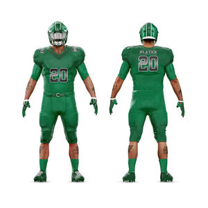 2023 maillots de football américain fabriqués au Pakistan, uniformes à manches courtes respirants - Product Image 6