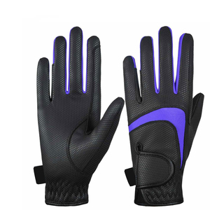 Gants d'équitation Cheval Doigt complet Sports de plein air en peau de mouton Gants d'équitation en cuir Gants d'équitation en plein air - Product Image 2