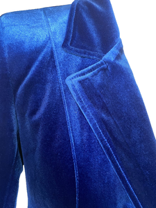 Chaquetas de terciopelo de suministro de fábrica para damas Abrigos de primavera para mujeres OEM Trajes Casuales - Product Image 3