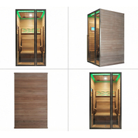 Sauna intérieur design moderne pour salle de sport, spa et relaxation DSL DSL1719-01