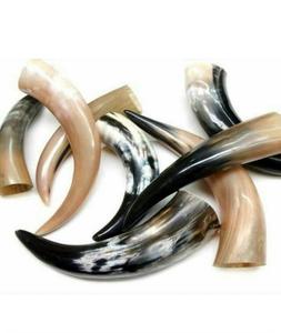 Corne de buffle naturelle sur mesure soufflant des cornes artisanat décoration pour Viking poli Style Noël Occasion agate artisanat - Product Image 1