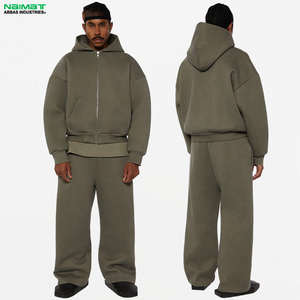 เสื้อฮู้ดคอตตอนโอเวอร์ไซส์โอเวอร์ไซส์เสื้อฮู้ดเสื้อสเวตเชิ้ตมีฮู้ดสั่งพิมพ์ฉลากส่วนตัวโรงงานผลิตขายส่งในปากีสถาน - Product Image 3