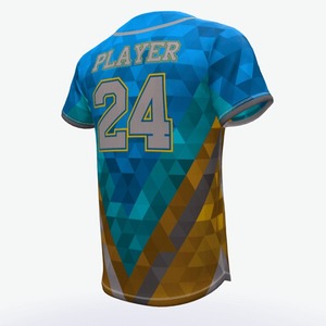 Camiseta de béisbol personalizada con diseños impresos para hombre, camiseta de béisbol Hip Hop personalizada a la moda, ropa para aficionados, añade tu propio logotipo, número de nombre - Product Image 5