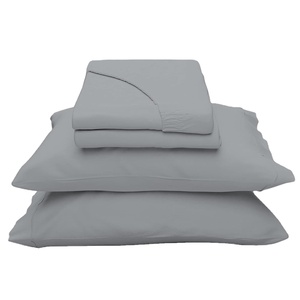 Chất lượng cao 100% hữu cơ tre tấm ga trải giường tre tấm ga trải giường tự nhiên mềm tinh khiết tấm ga trải giường 100% Cotton màu rắn - Product Image 1