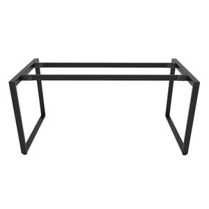 Table de réunion de bureau 160x80cm, pieds à assembler, fer 25x50, HCRT007 - Product Image 2