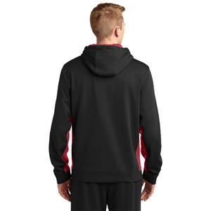 Premium Quality <b>Men</b> <b>Black</b> Sublimated Pullover Hoodie With Yellow Side Panel <b>for</b> Sale in Low MOQ <b>Men</b> Relaxed Fit <b>Hoodies</b> - Product Image 3