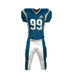 Uniformes de fútbol americano baratos personalizados de tamaño personalizado conjunto de uniforme de fútbol americano de alta calidad - Product Image 1