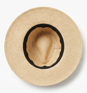 Wholesale Custom Women's & <b>Men's</b> Natural Straw Panama <b>Hat</b> Wide Brim Ribbed <b>Sun</b> <b>Hat</b> with Ribbon for Beach Travel Outdoor - Product Image 4