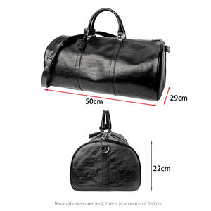 Premium Quality Genuine Cowhide Leather Duffle Weekender For <b>Men</b> Custom Leathers Cow Duffel <b>Weekend</b> <b>Bags</b> - Product Image 5