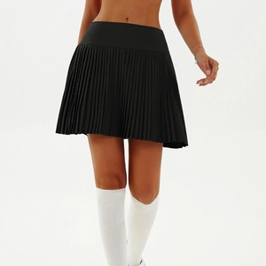 Jupe de tennis courte respirante 100% vêtements de Tennis de Golf d'entraînement de Style chaud pour les femmes robe de Golf ensembles de Yoga vêtements de Tennis - Product Image 4