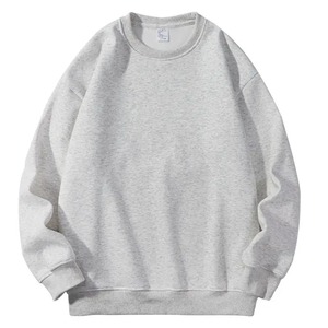 Vente en gros expédition rapide 280g 100% coton sweat ras du cou pour hommes technique brodée pour la saison d'hiver - Product Image 5
