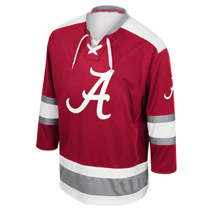 La mejor calidad 100% poliéster transpirable de secado rápido ropa deportiva precio barato BSCI Hockey sobre hielo Jersey y uniformes - Product Image 1